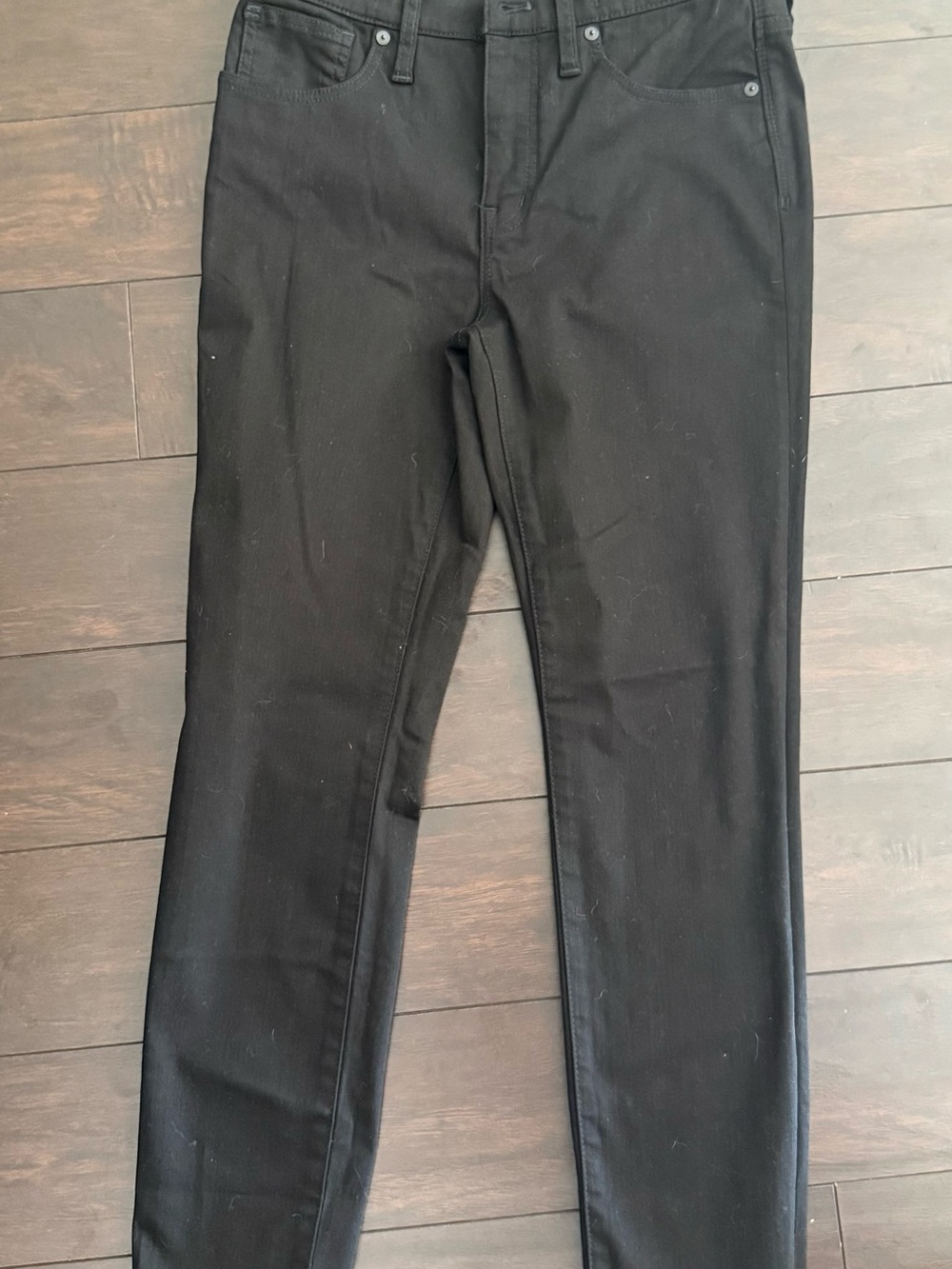 Madewell Black Mid-Rise Skinny Jeans NWT